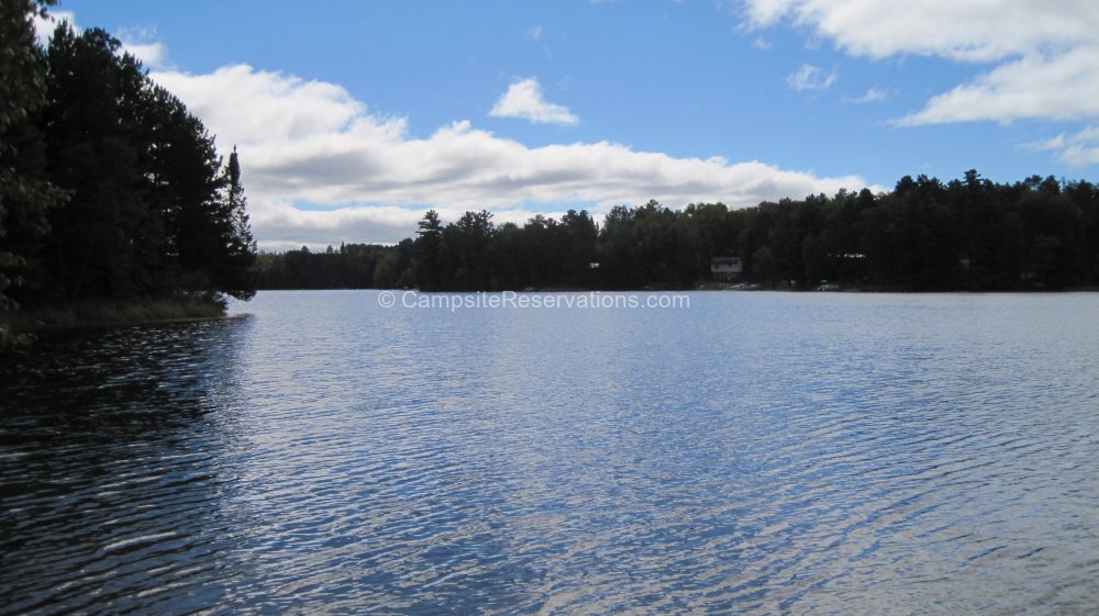 Beatrice Lake Campground at McCarthy Beach State Park, Minnesota
